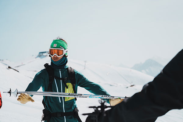 галерия - снимка със ски 2